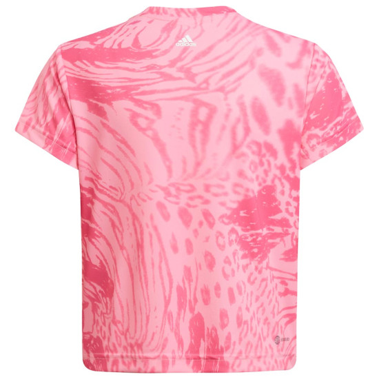 Adidas Παιδική κοντομάνικη μπλούζα Sport Icons Animal Print Tee
